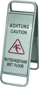 Aufsteller Achtung Rutschgefahr 65 cm Caution Wet Floor 