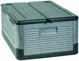 Picture of EPP-Klappbox für GN 1/1-200 mm, grau-schwarz
