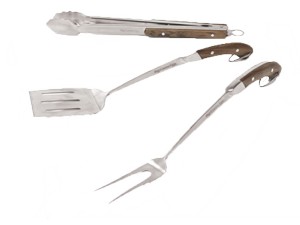 Picture of Premium BBQ Set (Gabel, Wender, Zange)
