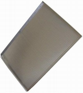 Bild von Backblech Aluminium gelocht 
