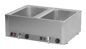 Bild von Bain Marie mit Ablasshahn
