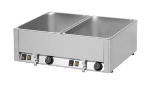 Bild von Bain Marie mit Ablasshahn
