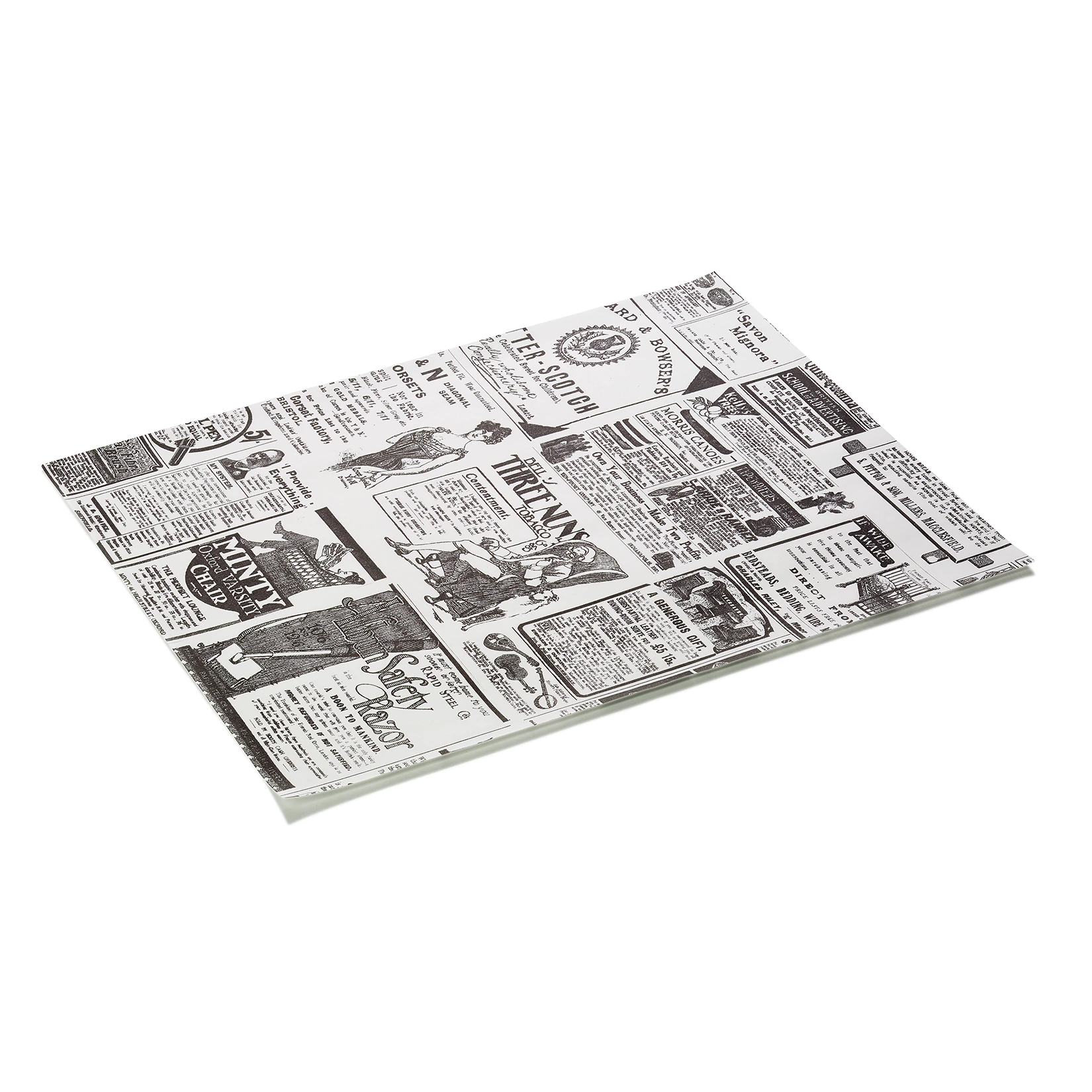 Bild von Burgerpapier Times white Set