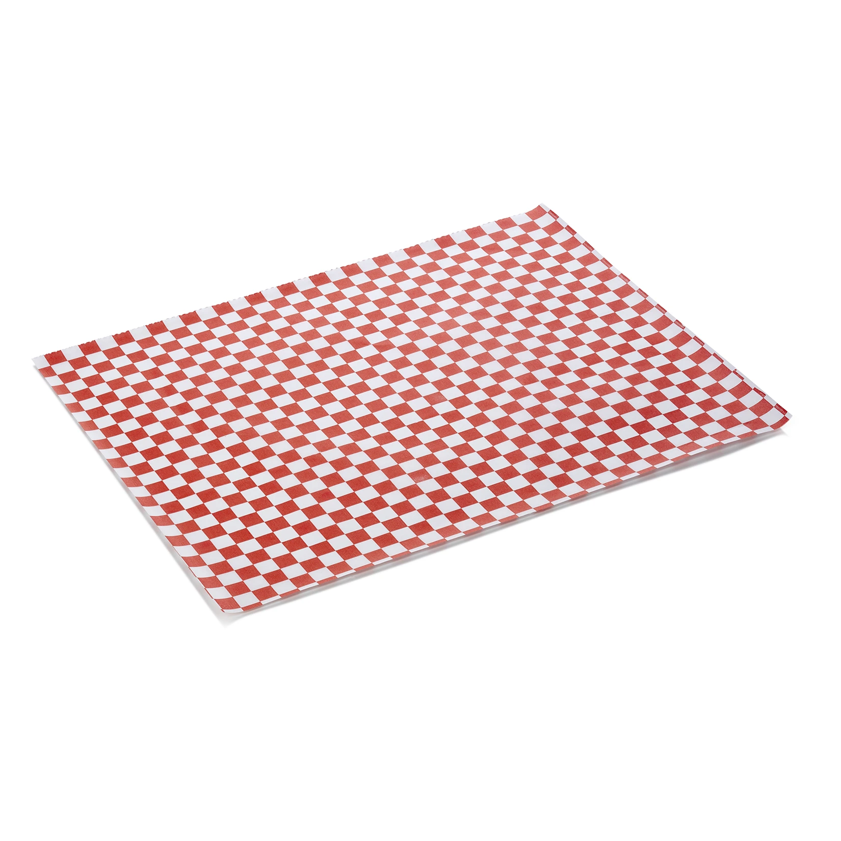 Bild von Burgerpapier rot weiß Set