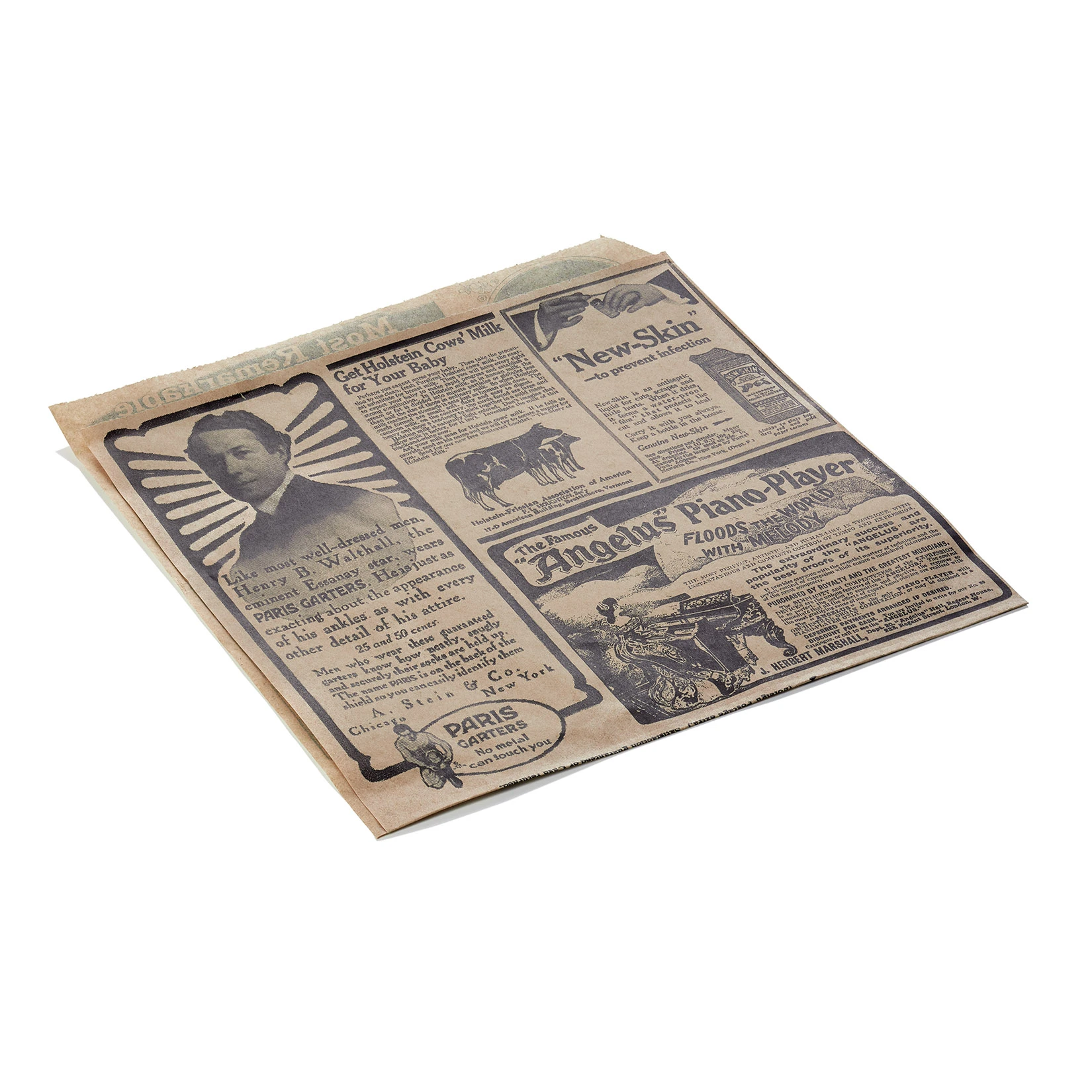 Bild von Takeawaytüte Times brown Set