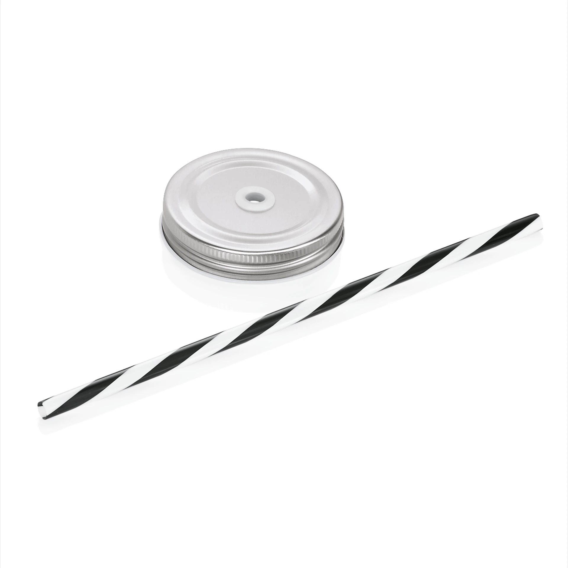 Bild von Deckel mit Trinkhalm Set Caro