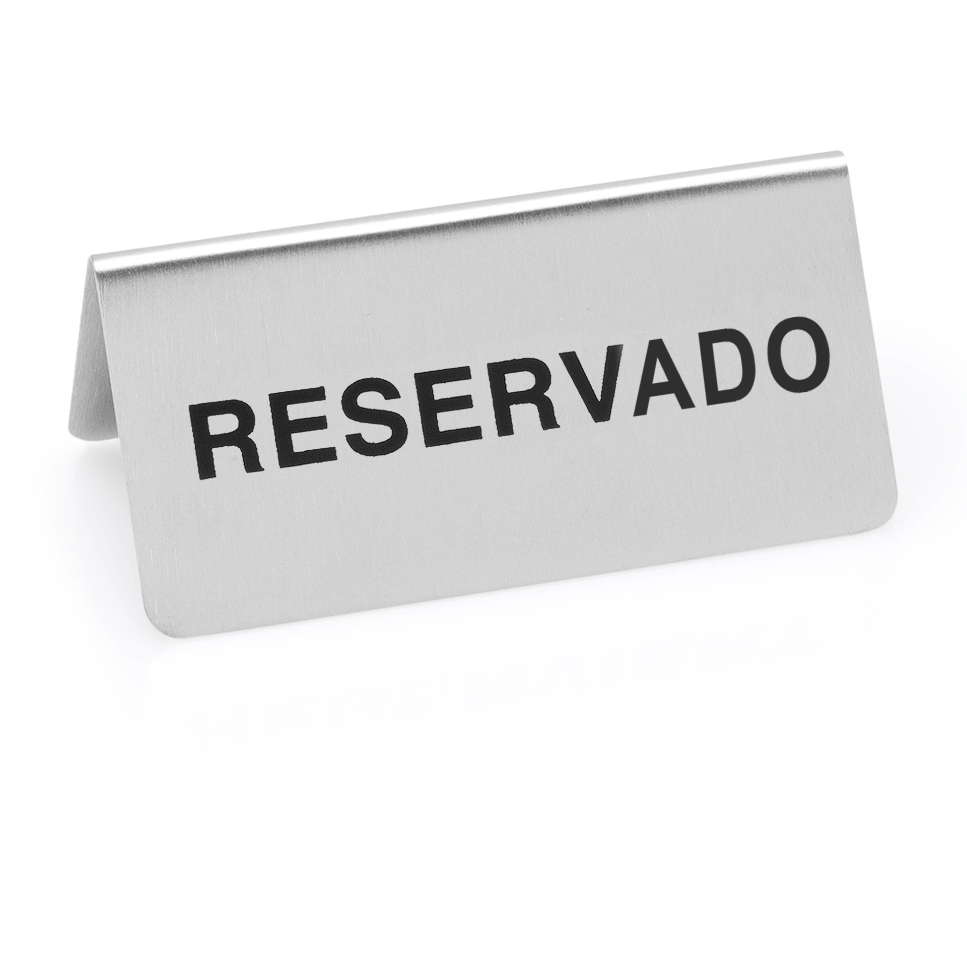 Bild von Hinweisschild "Reservado" Set