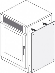 Picture of Hitzeschild aus Edelstahl für Kombidämpfer CEV 026
