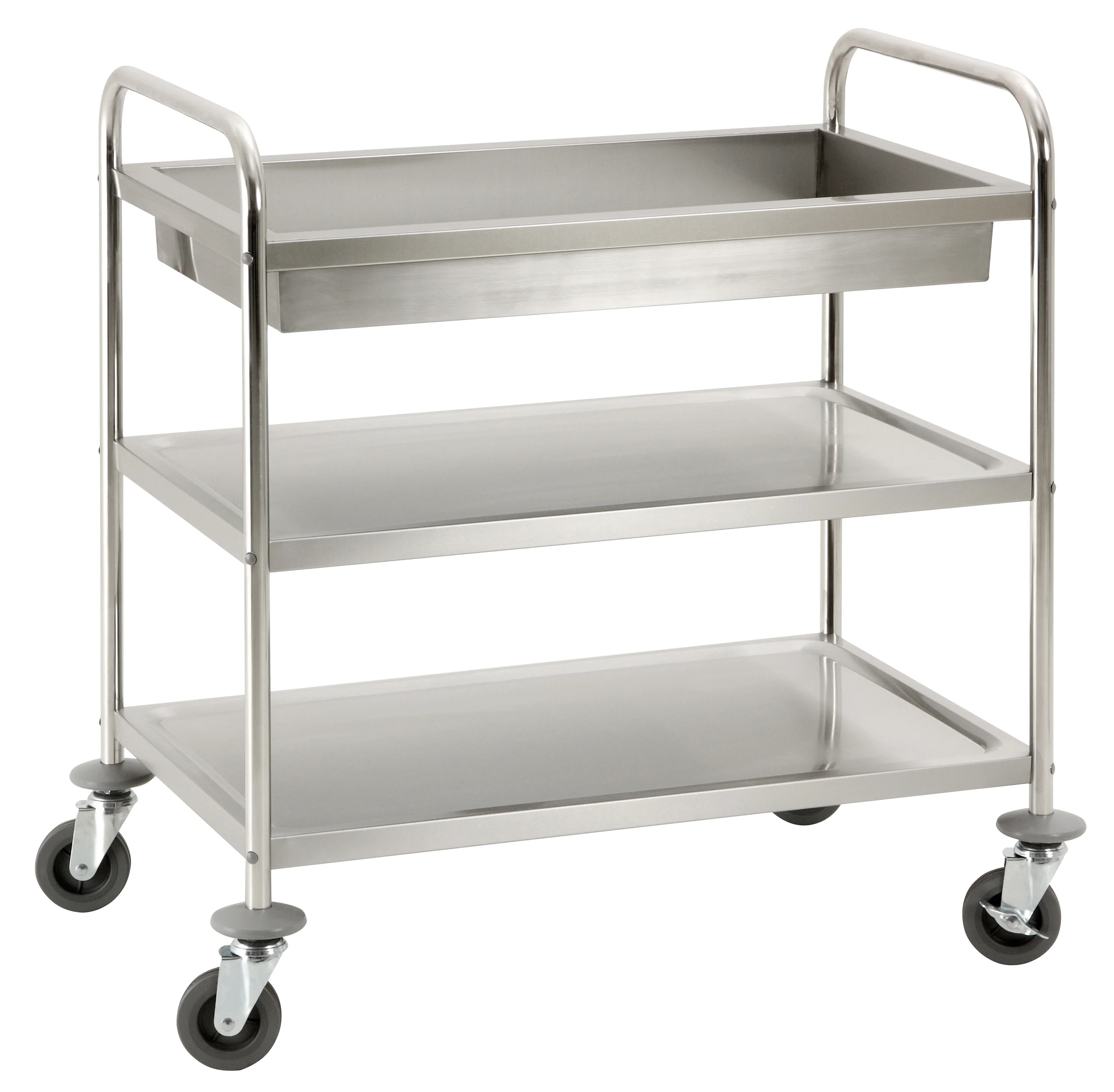 Bild von Servierwagen mit Abräummulde