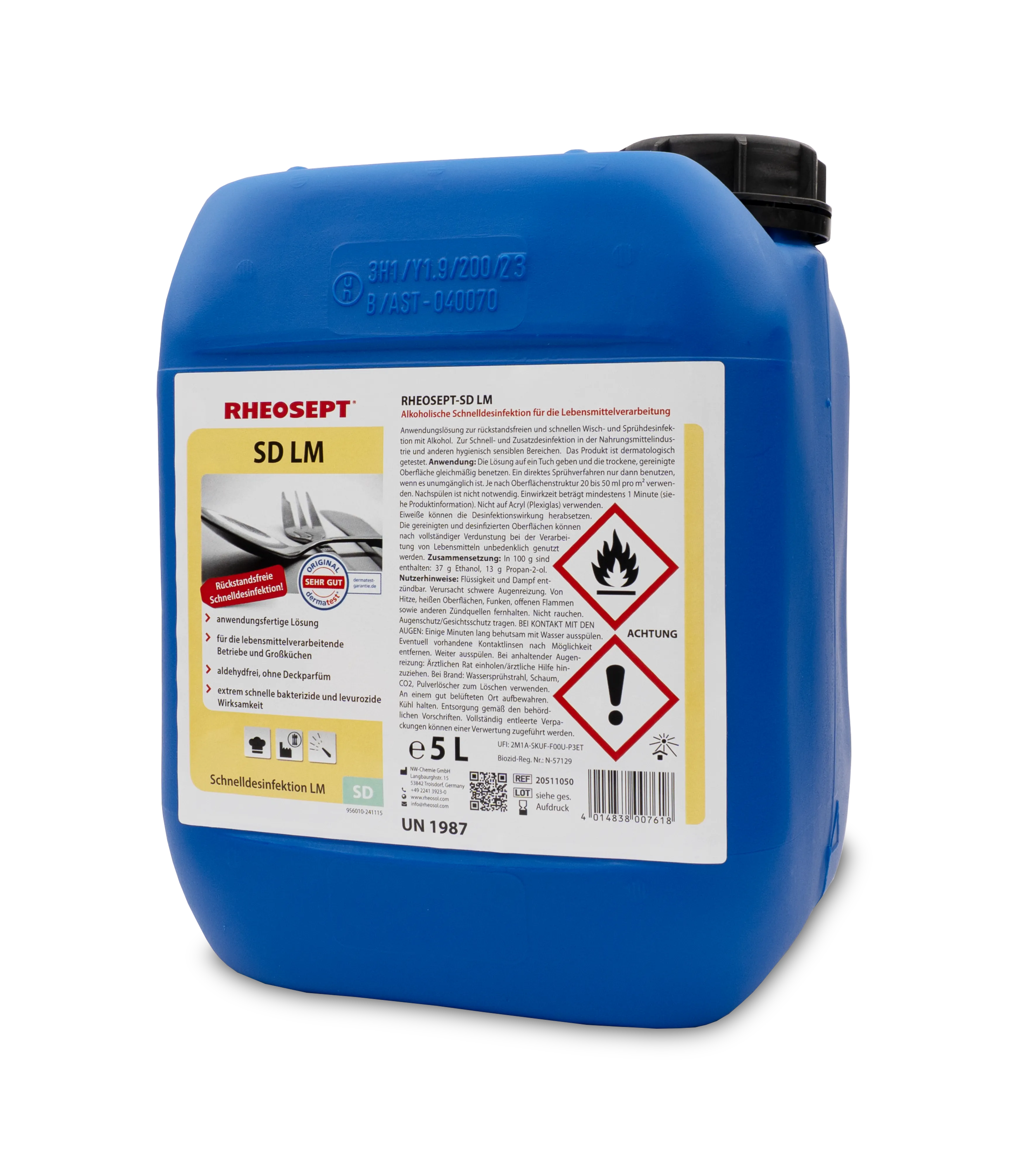 Bild von RHEOSEPT-SD LM Kanister 5 Liter