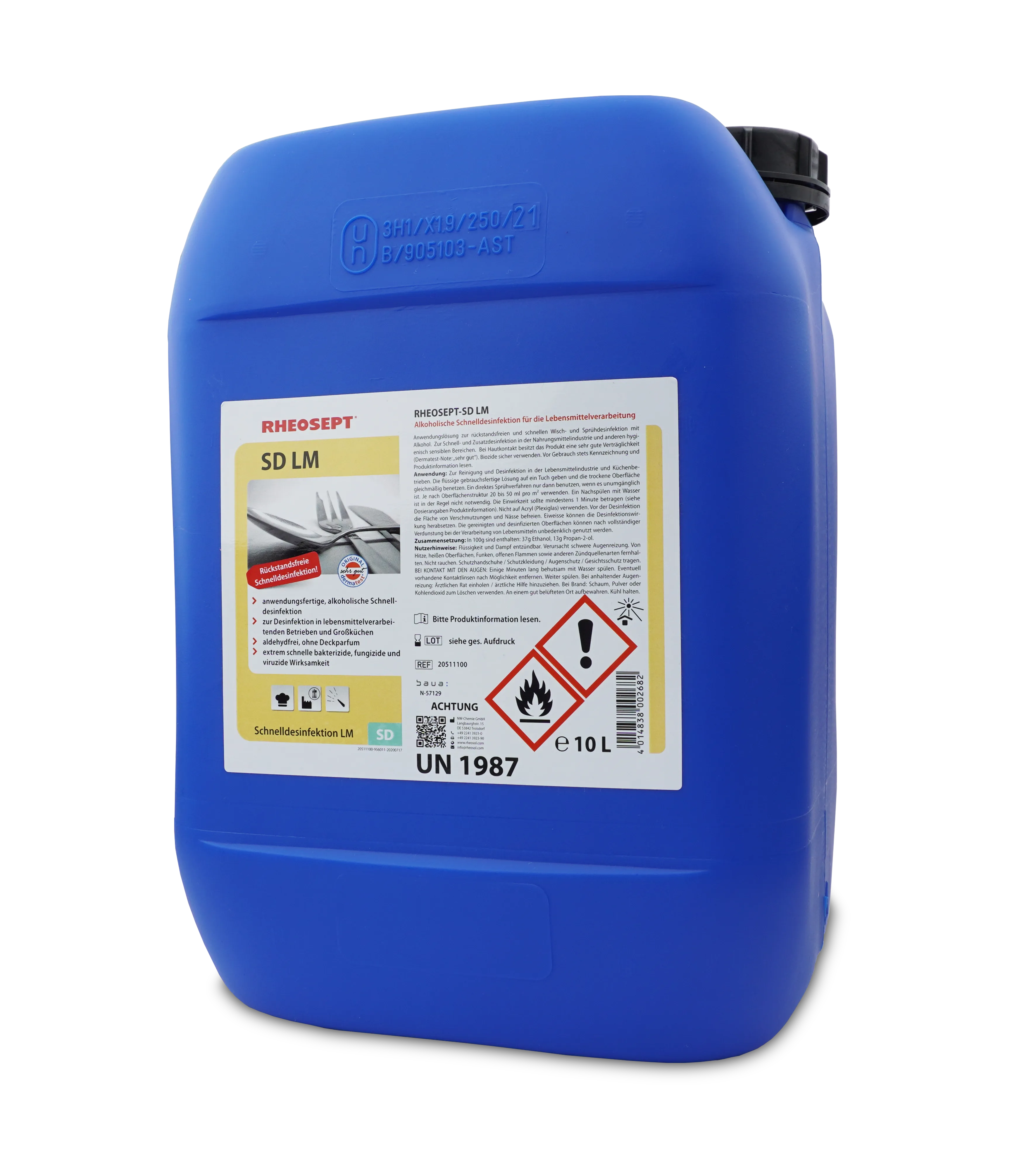 Bild von RHEOSEPT-SD LM Kanister 10 Liter
