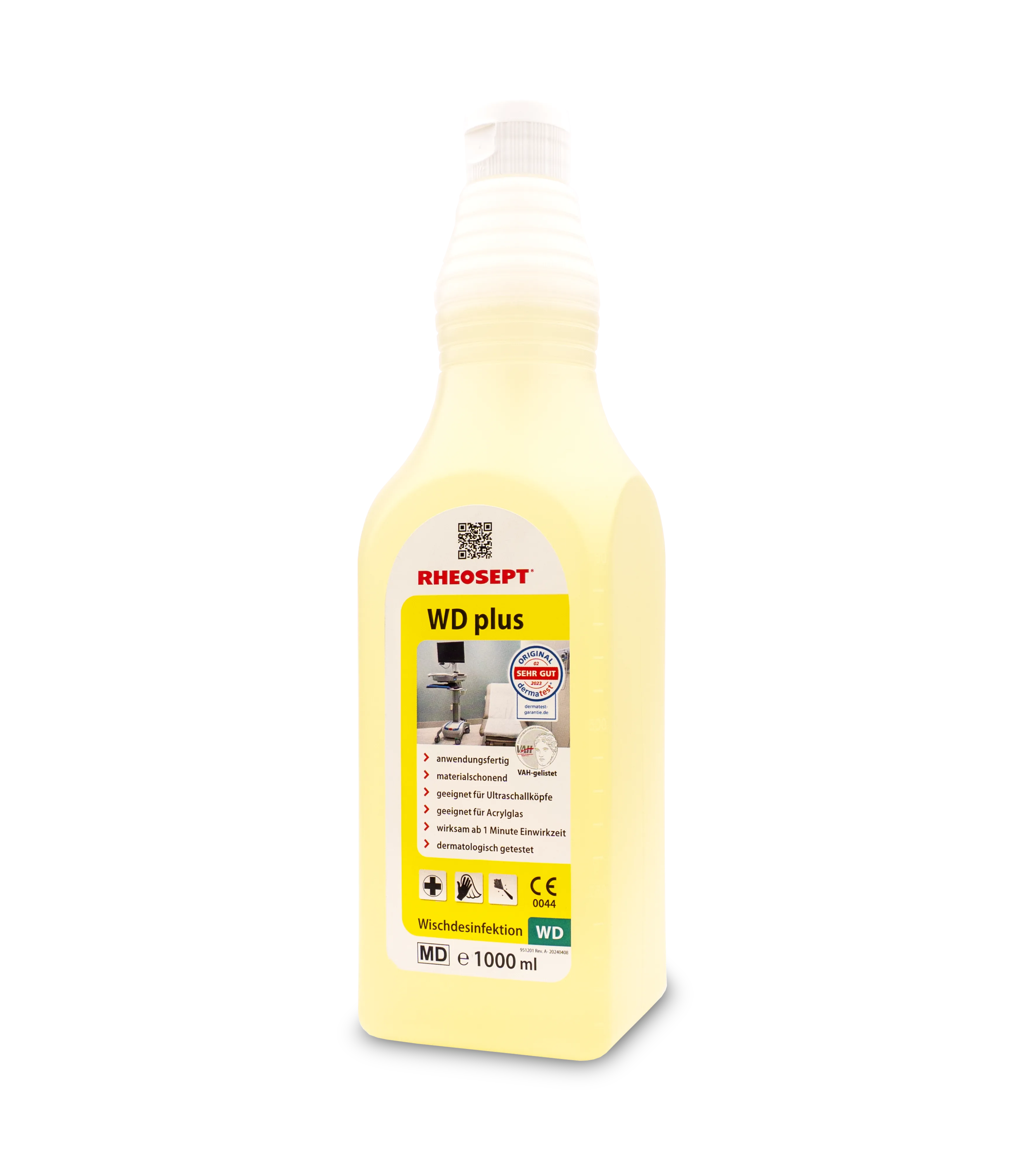 Bild von RHEOSEPT-WD plus Flasche 1000 ml mit Schäumer