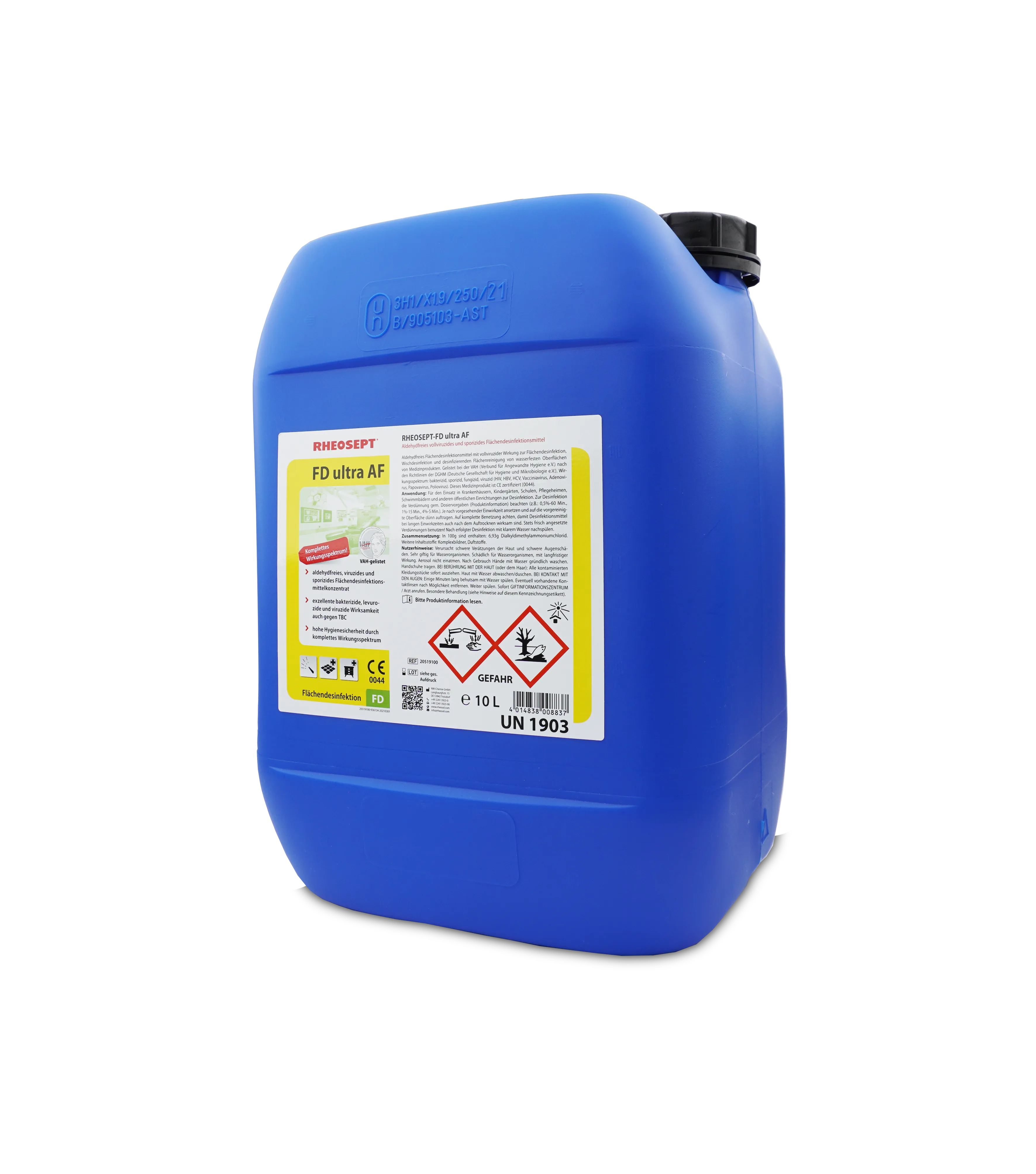 Bild von RHEOSEPT-FD ultra AF Kanister 10 Liter