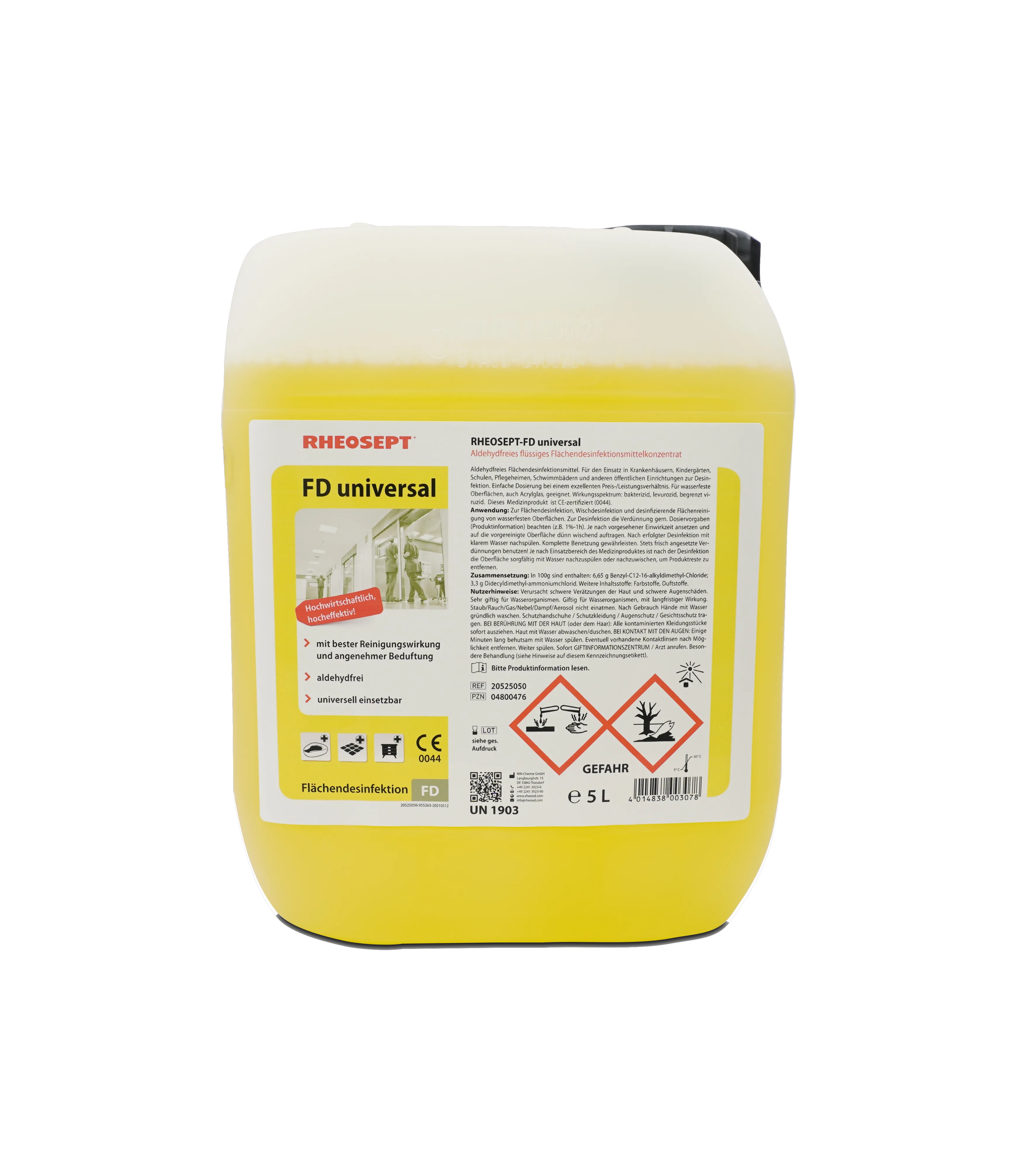 Bild von RHEOSEPT-FD universal Kanister 5 Liter