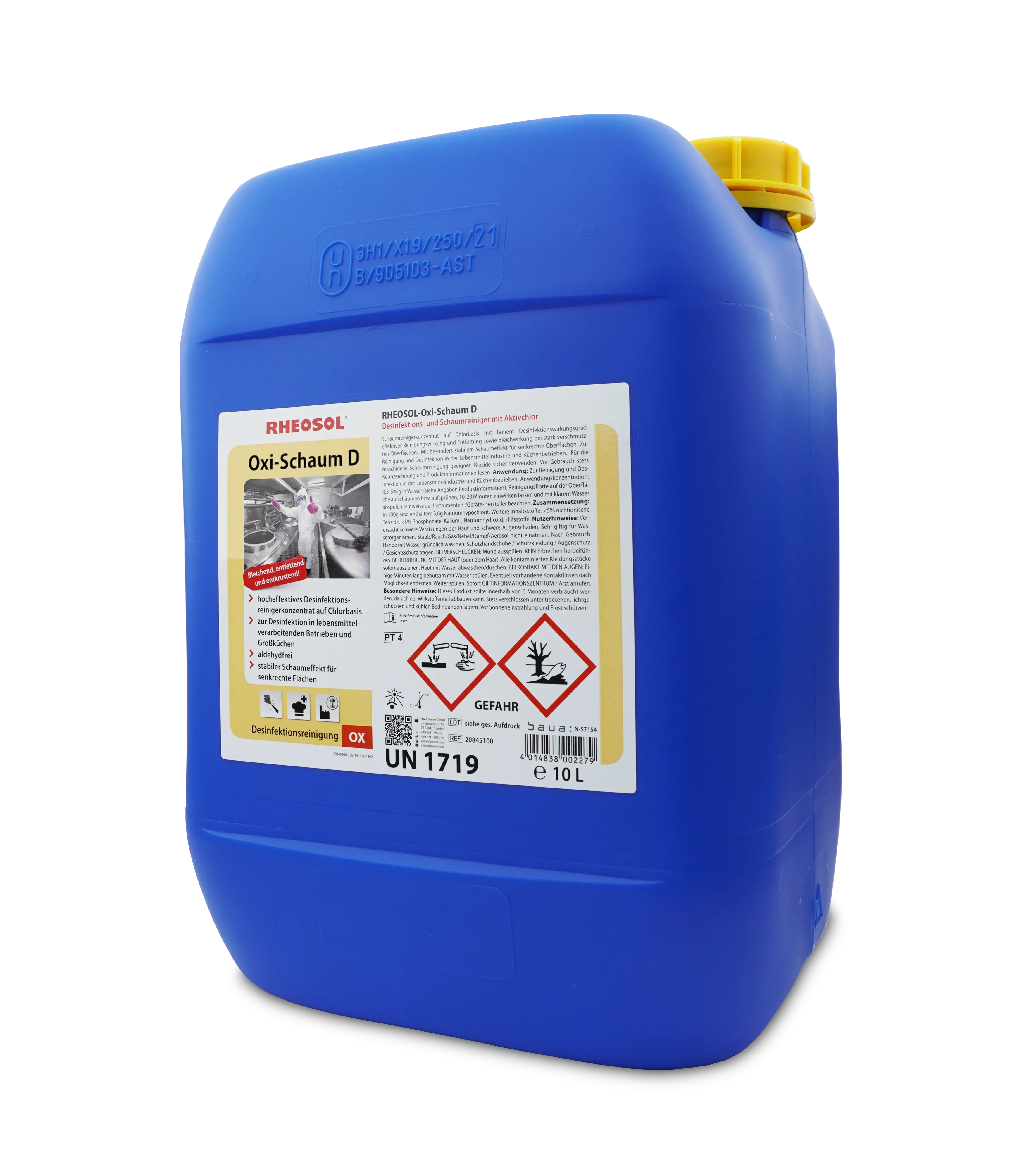 Bild von RHEOSOL-Oxi-Schaum D Kanister 10 Liter