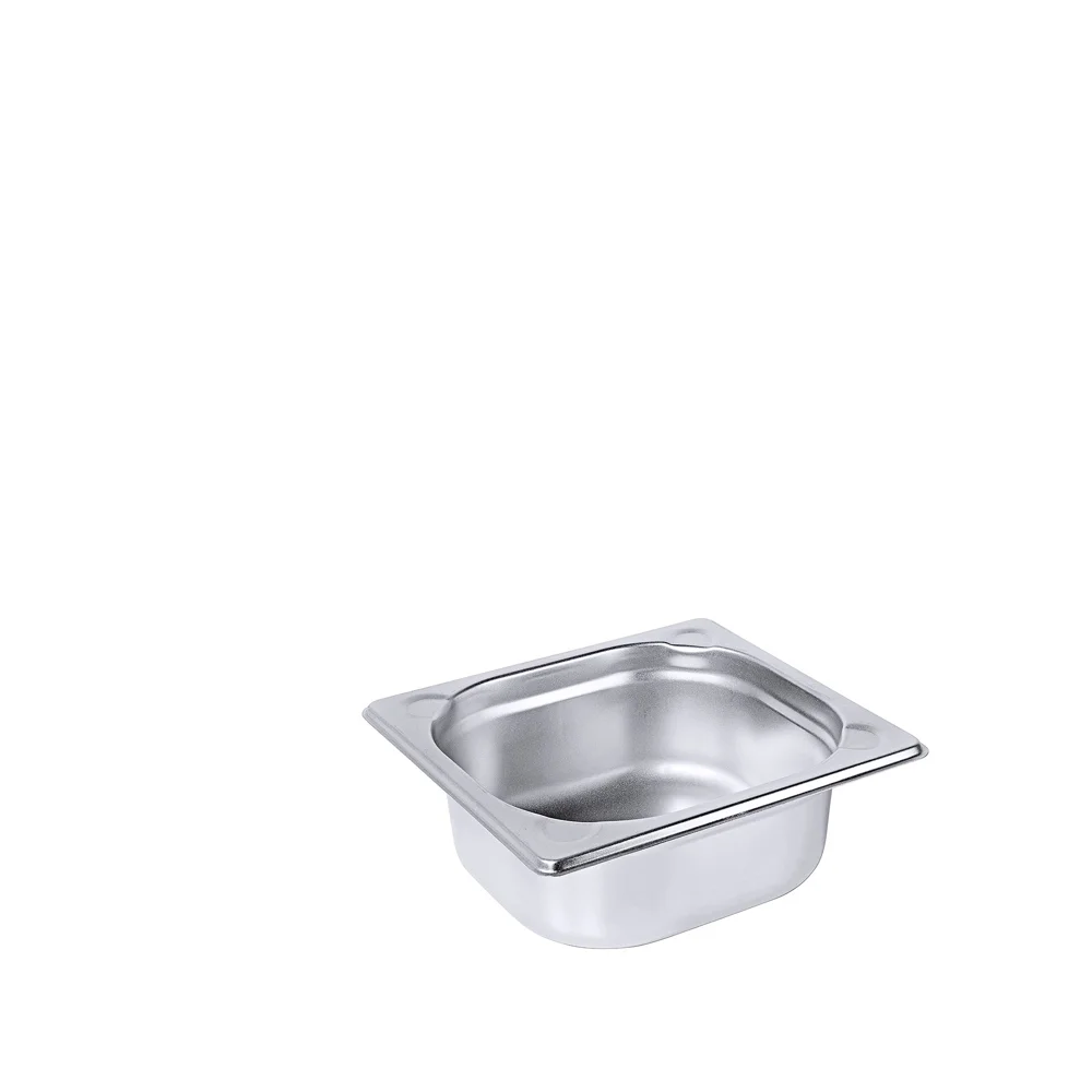 Bild von Gastronormbehälter aus Edelstahl GN 1/1 - 530x100x325 mm