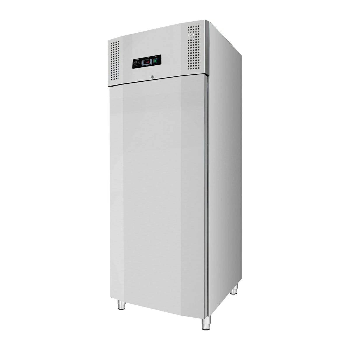 Bild von Speiseeis-Lagertiefkühlschrank, Edelstahl, 54x 5l Eisbehälter, mit Turbofunktion