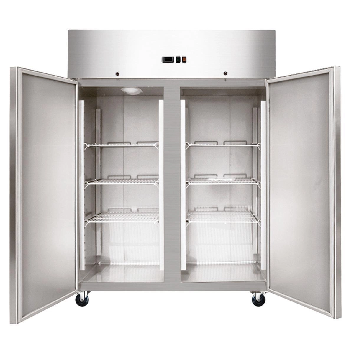 Bild von Edelstahlkühlschrank 1133 Liter | 1480x830x2010 mm