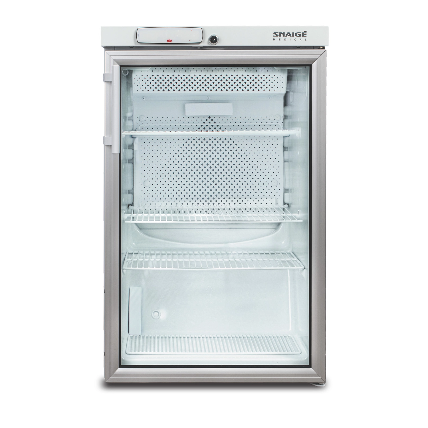Bild von Medikamentenkühlschrank | 1 Glastür | 130 L | 560 x 620 x 870 mm