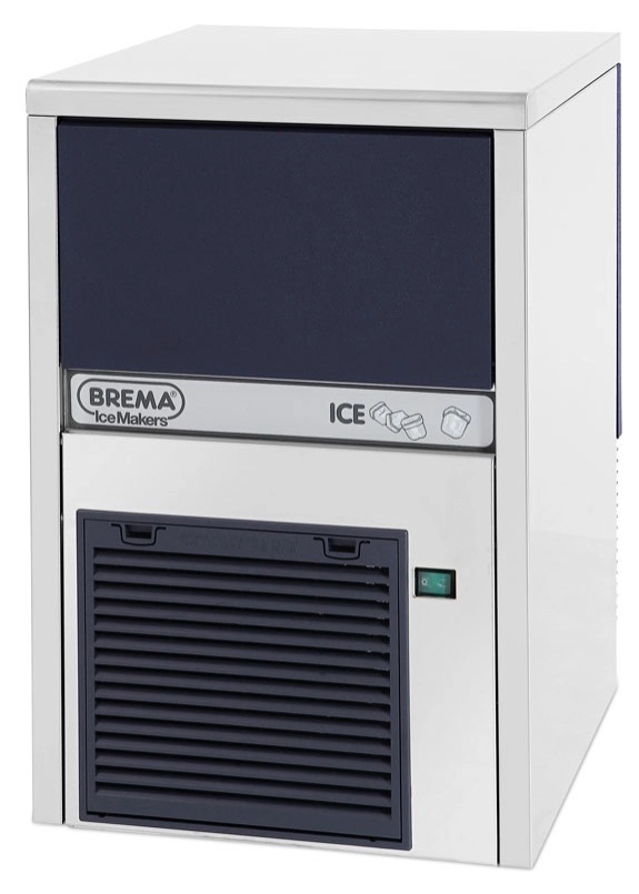 Bild von Eiswürfelbereiter als Kegeleiserzeuger | Eisproduktion: ca. 26kg / 24 Stunden | Luftkühlung | R290, 270 W | 387x470x607 mm