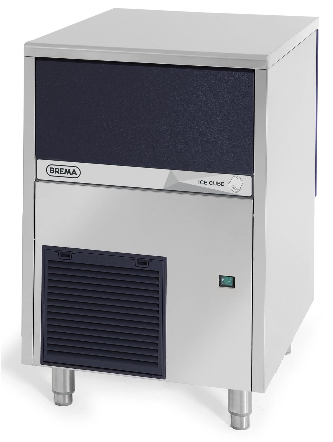 Bild von Eiswürfelbereiter als Kegeleiserzeuger | Eisproduktion: ca. 35 kg / 24 Stunden| Luftkühlung | R290, 340 W | 497x592x687 mm
