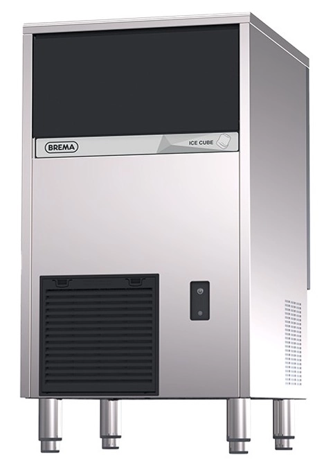 Bild von Eiswürfelbereiter als Kegeleiserzeuger | Eisproduktion: ca. 47 kg / 24 Stunden| Luftkühlung | R290, 450 W | 497x592x797 mm