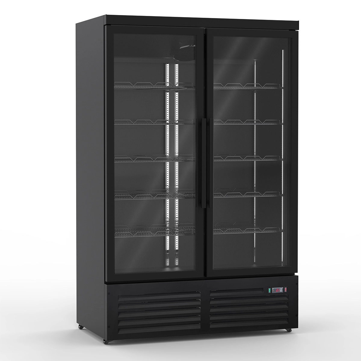 Bild von Getränkekühlschrank 1250 Liter | schwarz |1253 X 710 X 2030 mm
