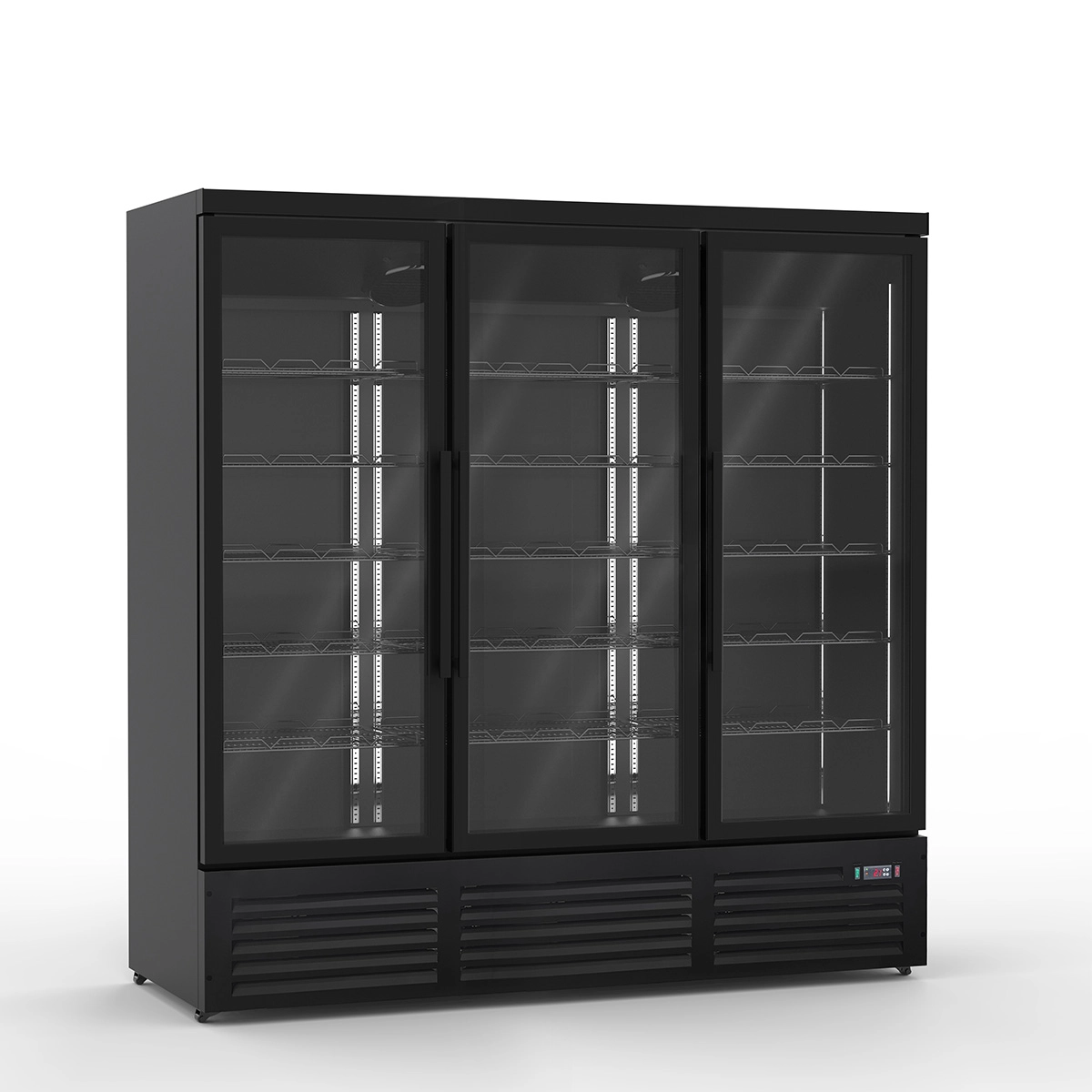 Bild von Getränkekühlschrank 1900 Liter | schwarz | 1880 X 710 X 2030 mm