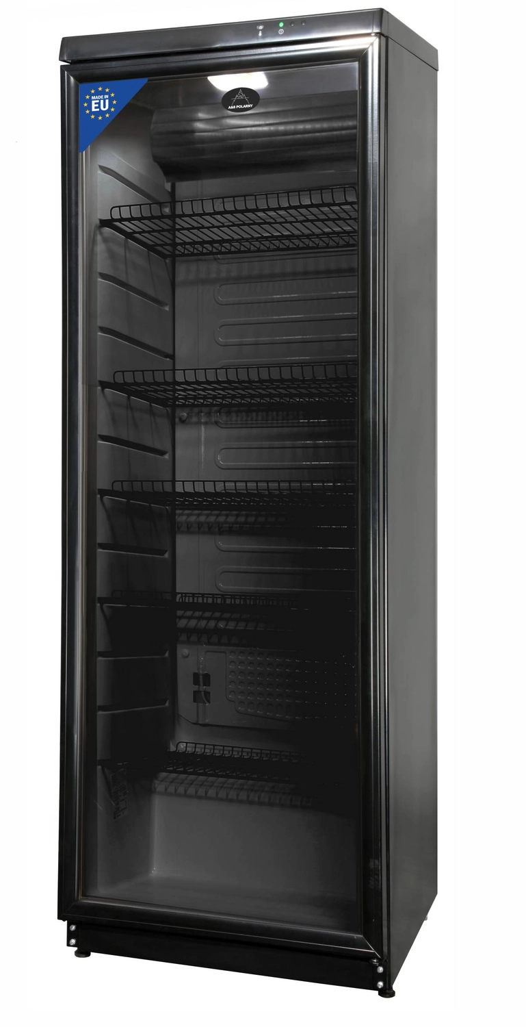 Bild von Flaschenkühlschrank 350 L 600x600x1720mm, schwarz