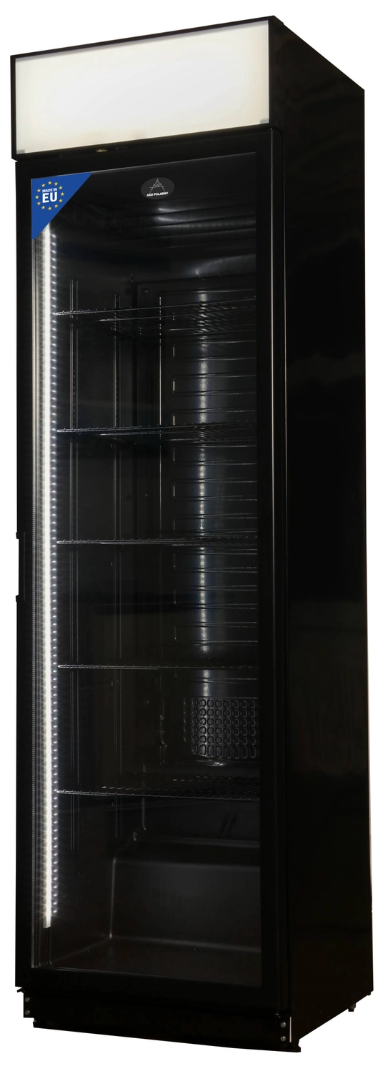 Bild von Flaschenkühlschrank 385 L 600x600x2025mm, schwarz