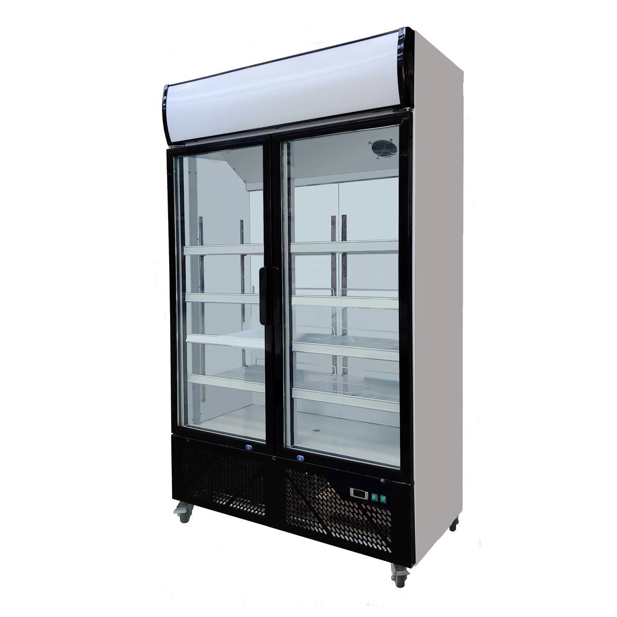 Bild von Getränkekühlschrank mit Display 600 Liter | 1080x588x2080 mm