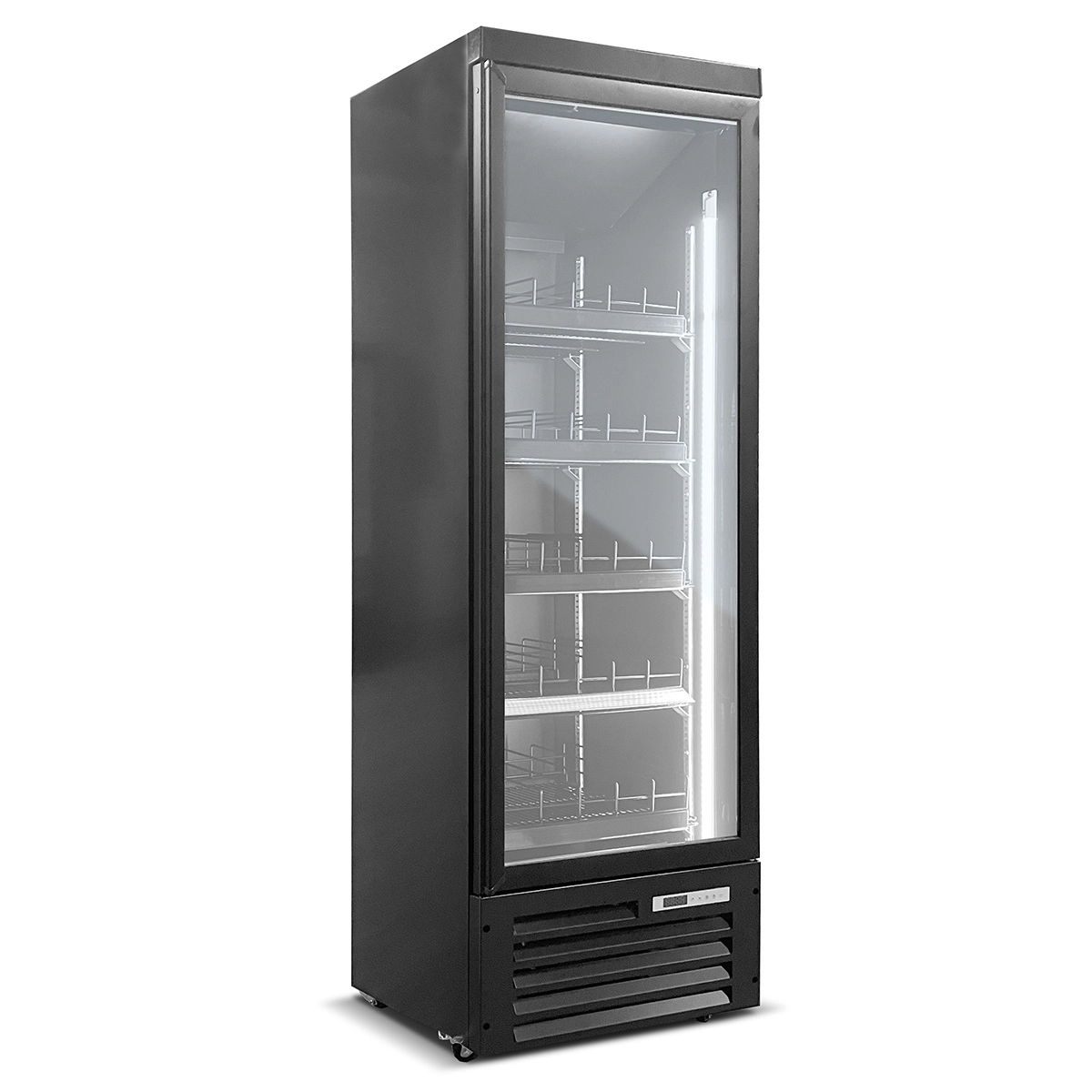 Bild von Getränkekühlschrank 600 Liter | schwarz |635 X 710 X 2030 mm