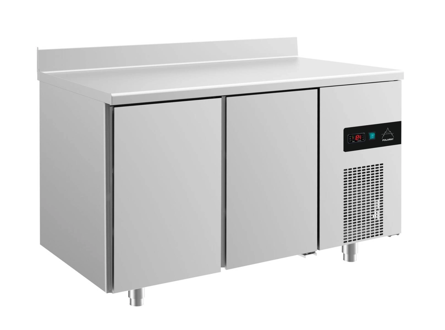 Bild von Kühltisch -2 bis +8°C 1400x700x850mm mit 2 Türen u. Aufkantung