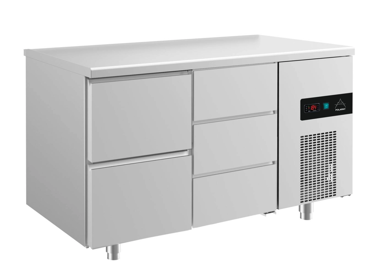 Bild von Kühltisch -2 bis +8°C 1400x700x850mm mit 1x zwei Schubladen und 1x drei Schubladen