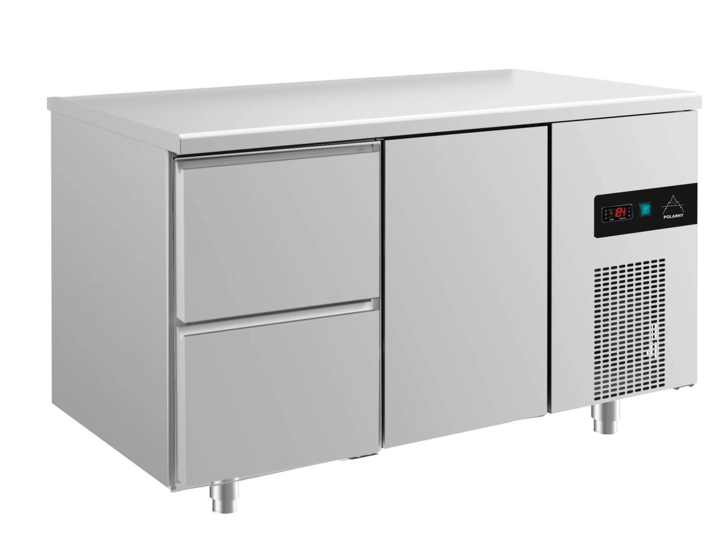 Bild von Kühltisch -2 bis +8°C 1400x700x850mm mit 1x Tür und 1x zwei Schubladen