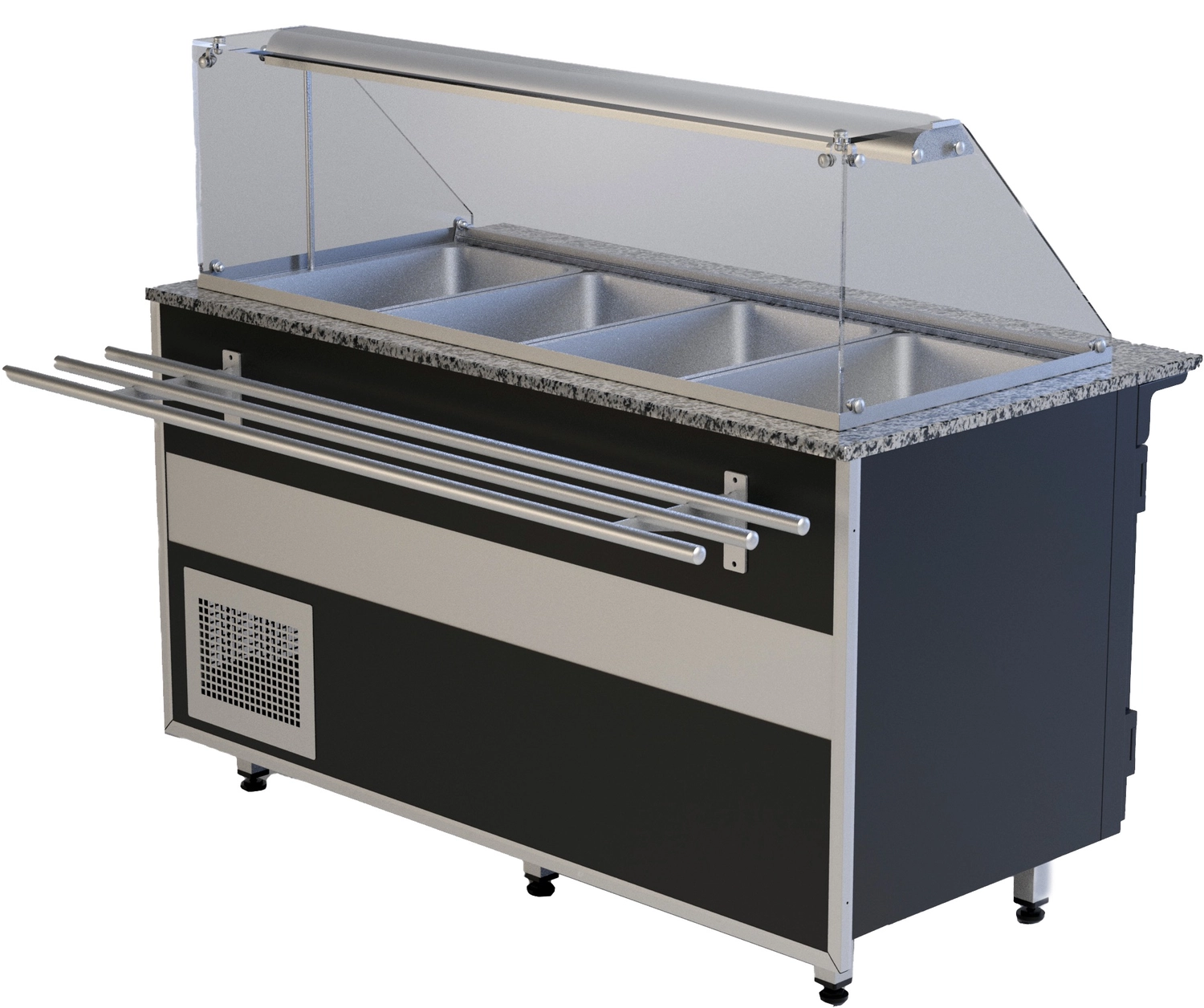Bild von Speiseausgabe Gastroline Bemar T | Volumen: 211 Liter | 1000x800x850  mm