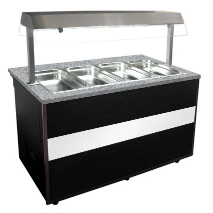 Bild von Salatvitrine Gastroline Open mit 240 Liter Volumen | 1000x800x850  mm