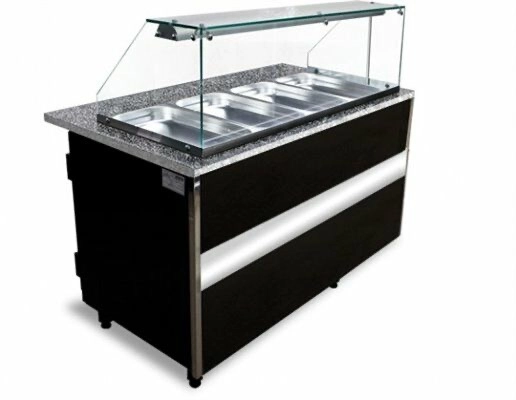 Bild von Warmetheke Gastroline Bemar | 211 Liter Volumen | 1000x800x850  mm