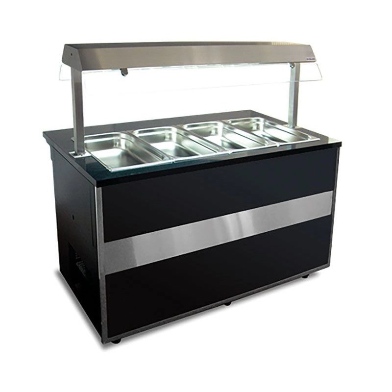 Bild von Bainmarie Heiße Theke Gastroline Opa Bemar | 240 Liter Volumen | 1000x800x1350 mm