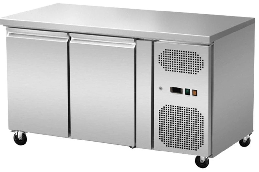 Bild von TIEFKÜHLTISCH  MIT ROLLEN 2 MODULE     B x T x H   1.360 x 700 x 860 mm  |  260 L