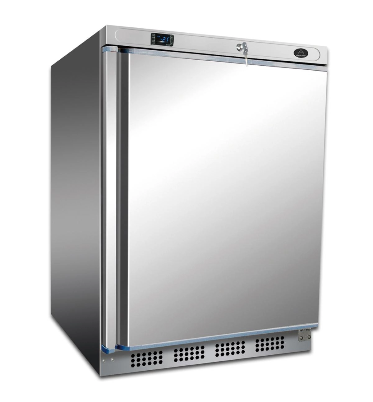 Bild von Edelstahl Kühlschrank I 130 Liter | 1 Tür | UK200SS