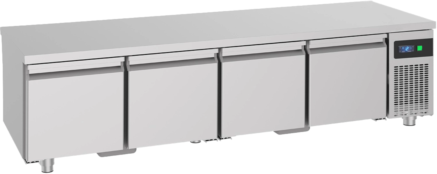 Bild von Unterbaukühltisch mit 4 Schubladen -2 bis +8°C 2.130x700x600 mm