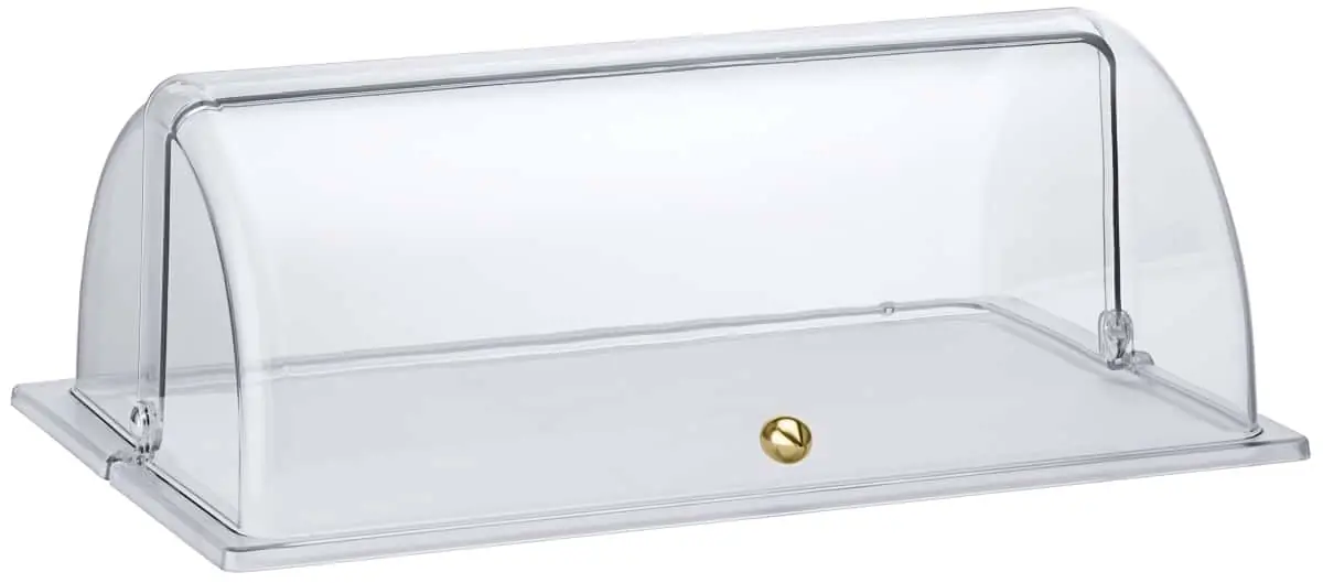 Bild von Rolltop-Haube GN 1/1 mit vergoldeten Edelstahlgriff (24 Karat)