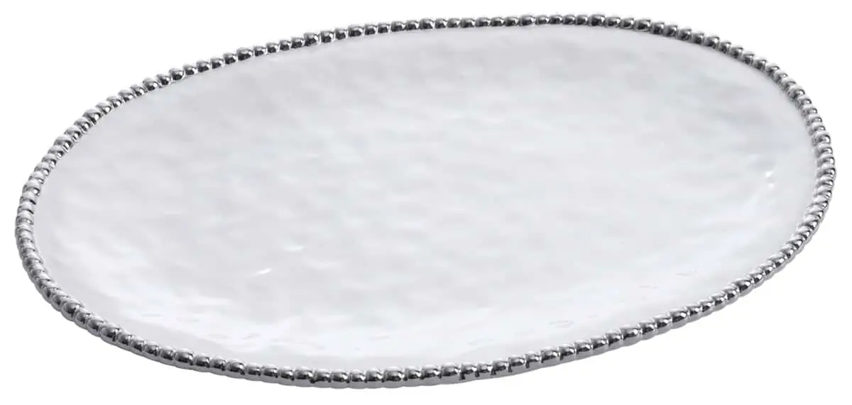 Bild von SALERNO 'Servierplatte' oval & breit, 33 x 47 x 3,8 cm 