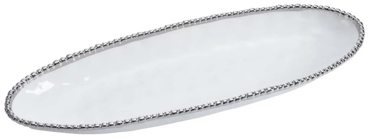 Bild von SALERNO 'Servierplatte' schmall & oval, 52 x 18 x 5 cm 