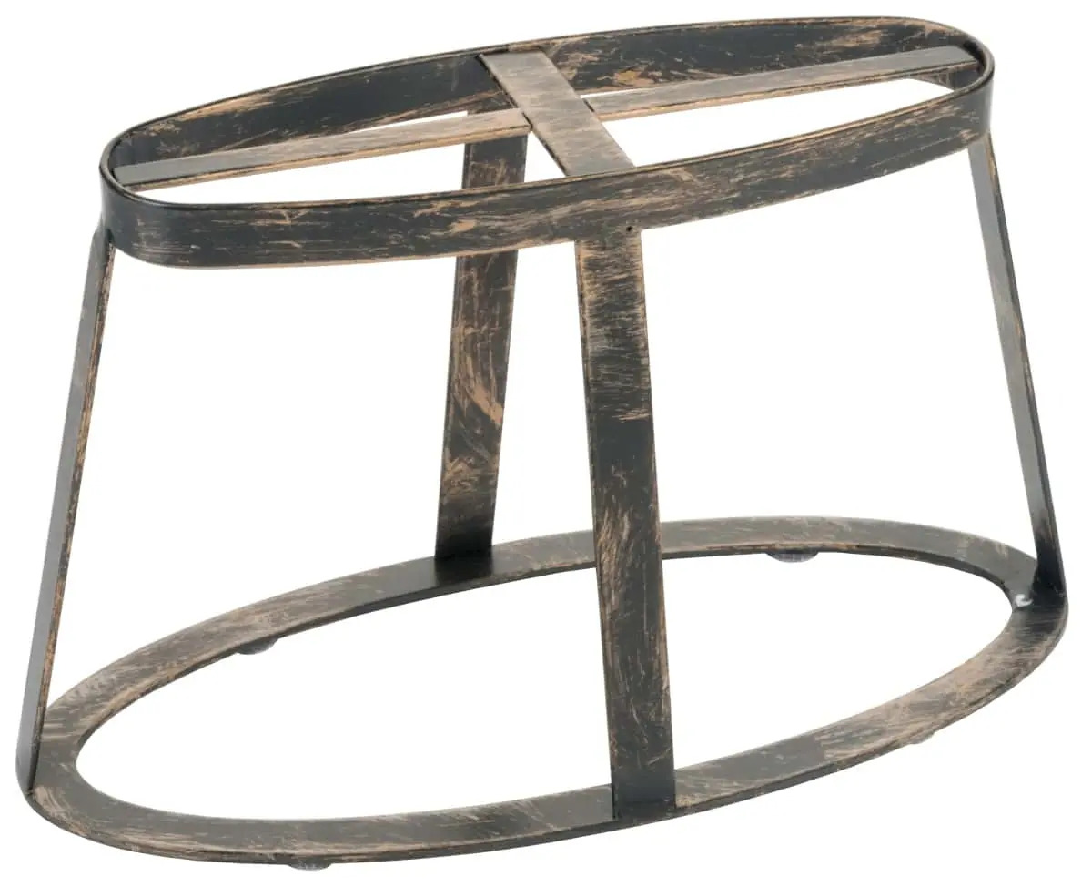 Bild von MADISON AVENUE M. BRASS 'Ovalstandfuß' 26 x 12 cm, H: 15 cm