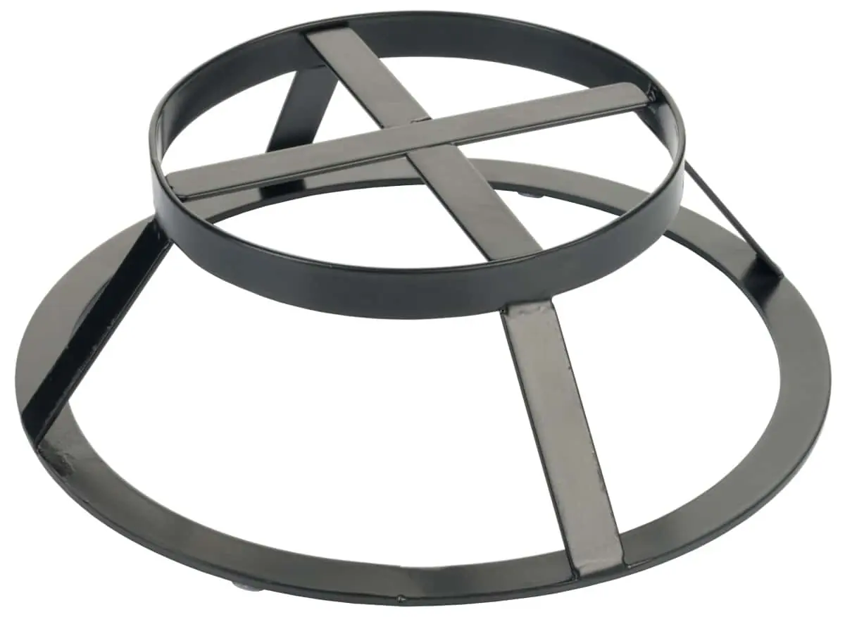 Bild von MADISON AVENUE METAL GRAY 'Standfuß' D 23 cm, H: 8 cm