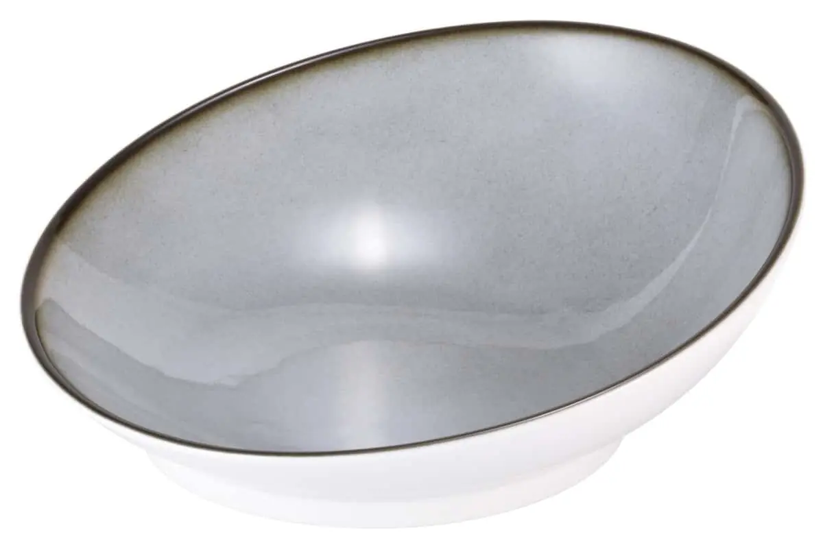 Bild von Porzellanschale, grau (D 28,0 cm) für RAISER 'Buffetschale'