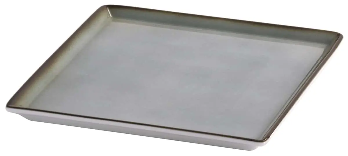 Bild von Porzellanplatte 23x23, grau für RAISER 'Frischeplatte' 