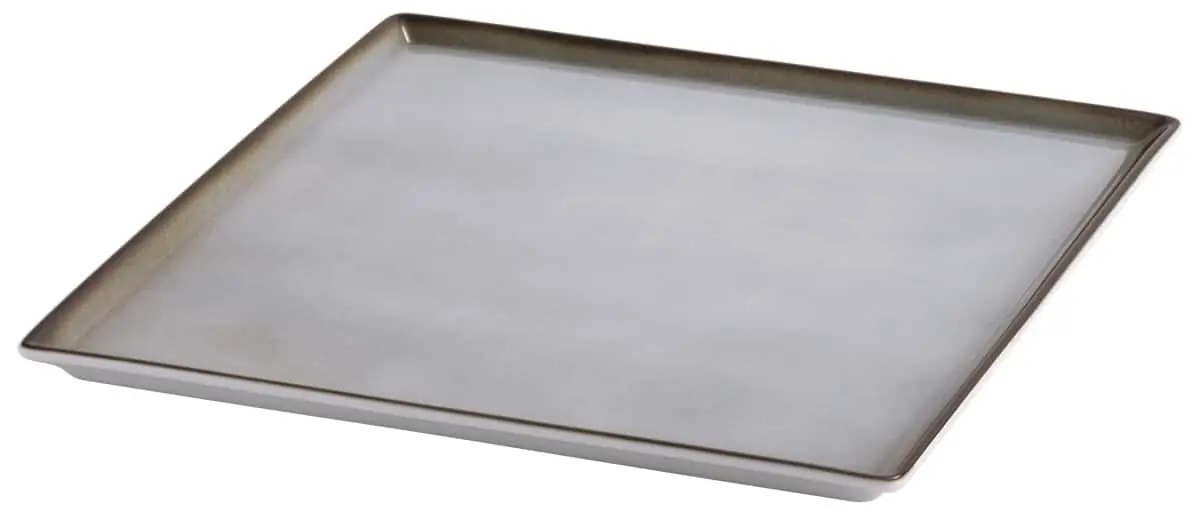 Bild von Porzellanplatte 33x33, grau für RAISER 'Frischeplatte' 